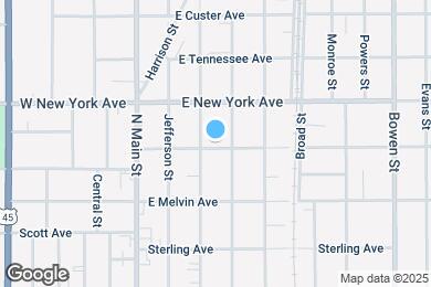 Map image of the property - 212 Baldwin Ave