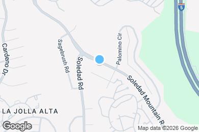 Map image of the property - 5842 Soledad Mountain Rd