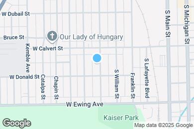 Map image of the property - 2003 S Taylor St