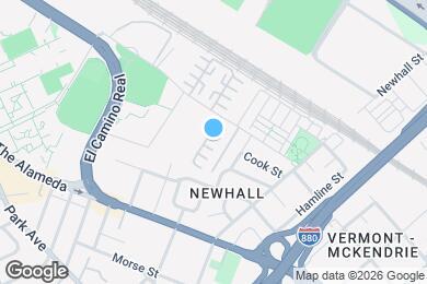 Map image of the property - 1179 Campbell Ave