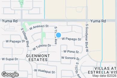 Map image of the property - 1388 S 159th Ave