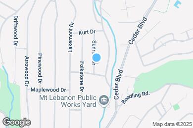 Map image of the property - 1149 Sunrise Dr