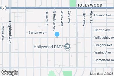 Map image of the property - 6322 Willoughby Ave