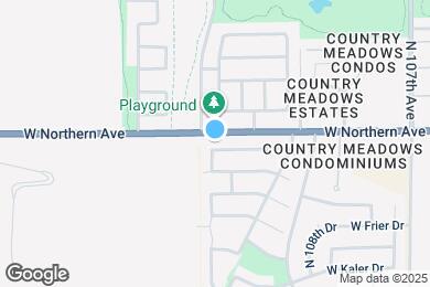 Map image of the property - 11060 W Lane Ave