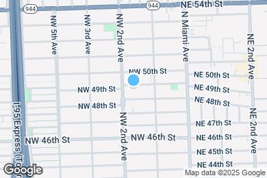 Map image of the property - 170 NW 49th St