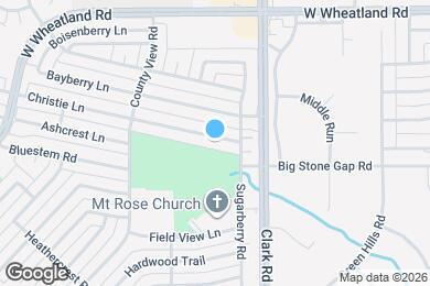 Map image of the property - 7110 Christie Ln