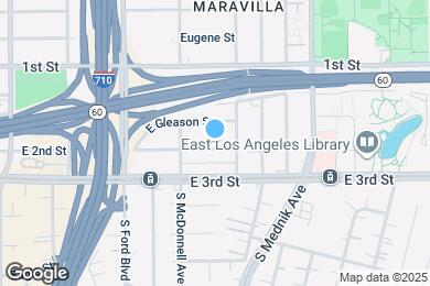 Map image of the property - 4639 E 2nd St