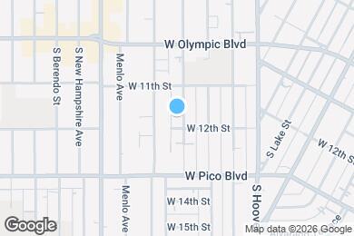 Map image of the property - 1145 Elden Ave