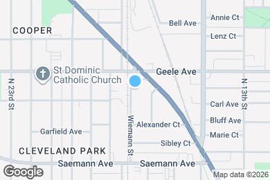 Map image of the property - 2113 Wiemann St