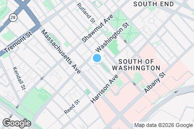 Map image of the property - 3 Worcester Sq