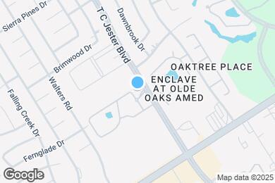 Map image of the property - Northgate Oaks Apartments