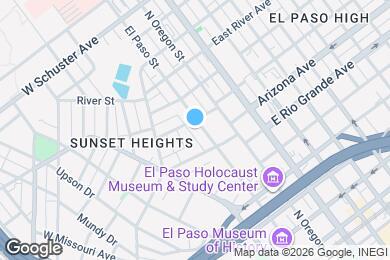 Map image of the property - 1123 N El Paso St