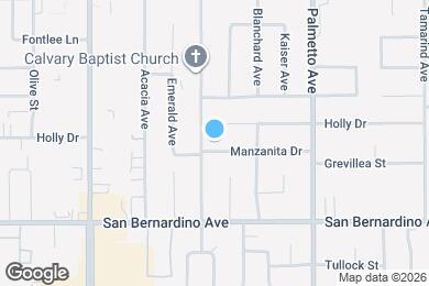Map image of the property - 17122 Manzanita Dr