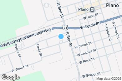 Map image of the property - 504 W Dearborn St