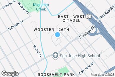 Map image of the property - 1217 Coyote Creek Ct