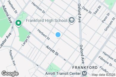 Map image of the property - 1232 Foulkrod St