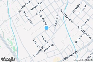 Map image of the property - 411 Curtis St