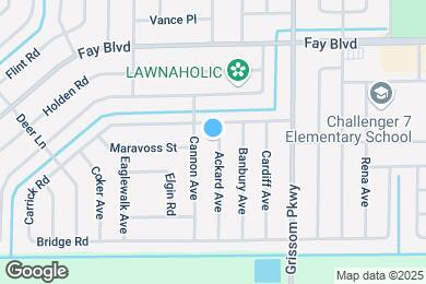 Map image of the property - 6050 Ackard Ave