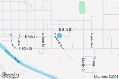 Map image of the property - 1313 E 9th St