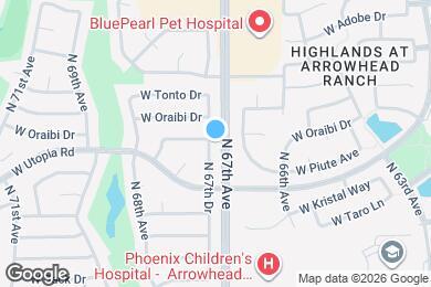 Map image of the property - 19437 N 67th Dr