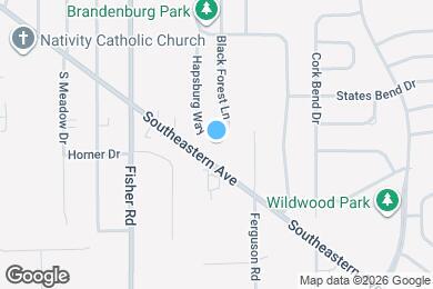 Map image of the property - 3457 Black Forest Ln