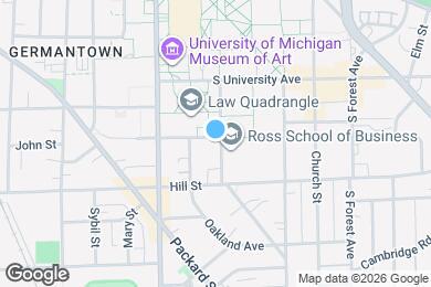 Map image of the property - 702 Tappan Ave