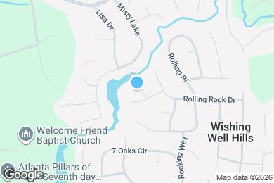 Map image of the property - 3847 Rocklane Ct