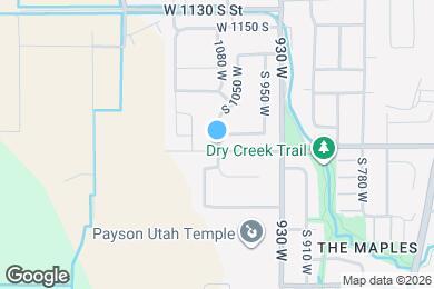 Map image of the property - 1368 S 1050 W