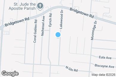 Map image of the property - 3667 Lakewood Dr