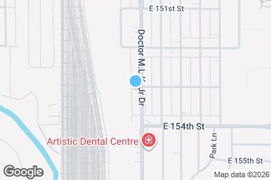 Map image of the property - 15300 Martin Luther King Jr Dr