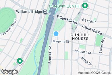 Map image of the property - 3417 Barker Ave