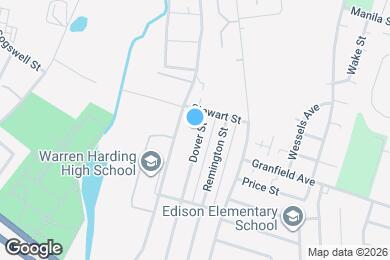 Map image of the property - 371 Dover St