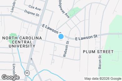 Map image of the property - 1107 Dayton St