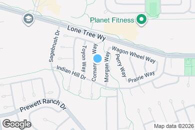 Map image of the property - 5043 Comanche Way