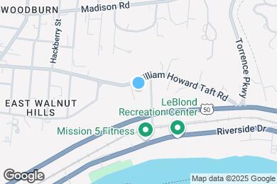 Map image of the property - 1815 William Howard Taft Rd