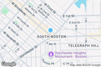 Map image of the property - 472 W Broadway
