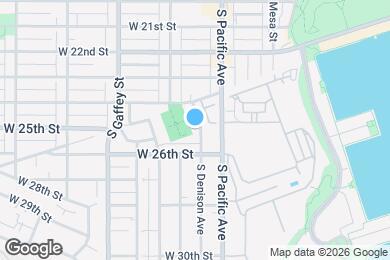 Map image of the property - 2505 S Denison Ave