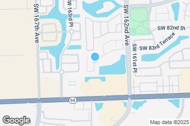 Map image of the property - 8399 SW 163rd Ct