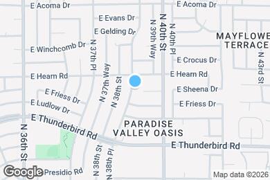 Map image of the property - 14029 N 38th Pl