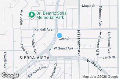 Map image of the property - 2814 Birch St