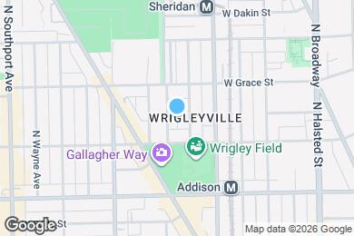 Map image of the property - 3729 N Seminary Ave