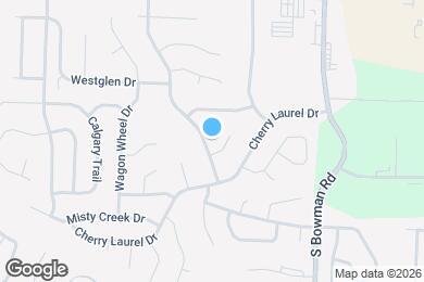 Map image of the property - 1717 Point W Dr