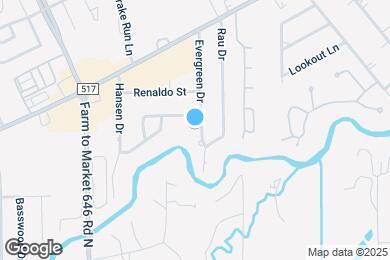 Map image of the property - 3824 Evergreen Dr