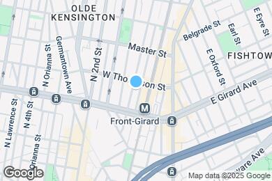 Map image of the property - 1243 N Howard St