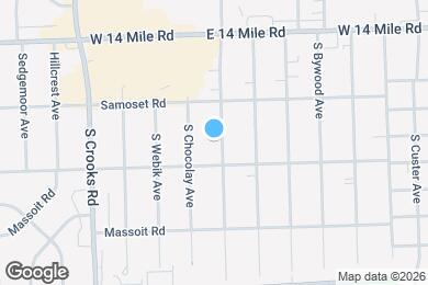 Map image of the property - 350 S Manitou Ave
