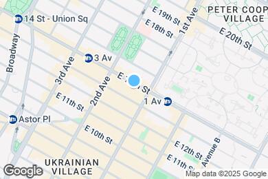 Map image of the property - 338 E 14th St