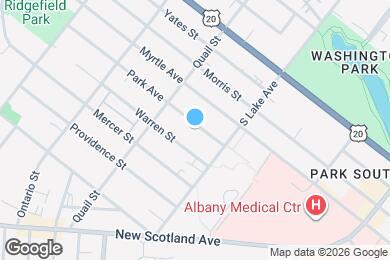 Map image of the property - 552 Park Ave