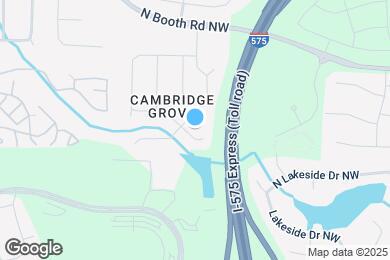 Map image of the property - 320 Ethridge Dr NW