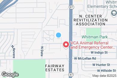 Map image of the property - 444 W Ivyglen St