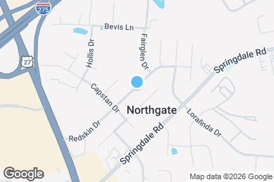 Map image of the property - 3437 Redskin Dr